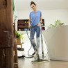 Парочистачка Karcher SC 3 Deluxe, 1900W, 1 л, 3.5 bar, 75 m2, Загряване до 30 секунди, LED индикатор, Бял/Черен