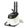 Ατμοκαθαριστής Karcher SC 3 Deluxe, 1900 W, 1 λίτρο, 3,5 bar, 75 m², Θέρμανση σε 30 δευτερόλεπτα, ενδεικτική λυχνία LED, Λευκό/Μαύρο