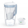 Cana filtrare apa Brita Maxtra PRO, 2,5 l, Indicator LED, Sticla borosilicata, Albastru deschis