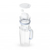 Brita Maxtra PRO vízszűrő kancsó, 2,5 l, LED-jelzőfény, borosilikátüveg, világoskék