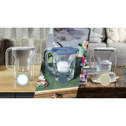 Кана за филтриране на вода Brita Style Essential XL, 2.3 литра, LED индикатор, Филтър Maxtra Pro, Бял
