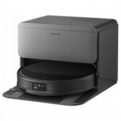 Aspirator robot Roborock Saros 20 R&D, 65 W, 36.000 Pa, 259 ml/2,5 l, AdaptiLift 3.0, umplere și golire automată a apei, autonomie de 200 min, negru