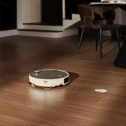 Ρομποτική σκούπα Roborock Saros 20 Sonic Complete, 65 W, 36.000 Pa, 228 ml/2,7 l, AdaptiLift 3.0, RetractSense LiDAR με Reactive AI 3.0, Αυτονομία 190 λεπτών, Λευκό