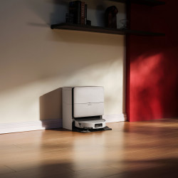 Прахосмукачка робот Roborock Saros 20 Sonic Complete, 65W, 36000 Pa, 228 мл/2.7 л, AdaptiLift 3.0, RetractSense LiDAR с Reactive AI 3.0, Автономия 190 мин, Бял