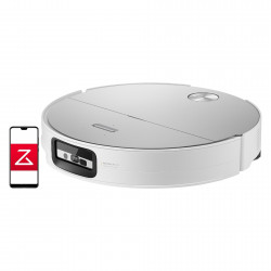 Roborock Saros 20 Sonic Complete Robot Vacuum, 65W, 36,000 Pa, 228 ml/2.7 L, AdaptiLift 3.0, RetractSense LiDAR with Reactive AI 3.0, 190-minute runtime, White