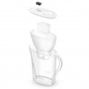 Brita Marella Cool Memo Water Filter Jug, 2.4 L, Memo Electronic Indicator, Maxtra Pro Filter, BPA-Free, White