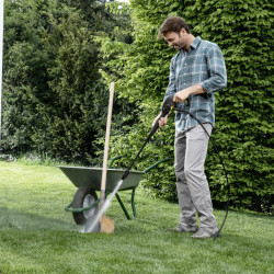 Karcher K2 Universal Edition Pressure Washer, 1.4 kW, 110 bar, 360 L/h, Up to 20 m²/h, Water up to 40°C, Quick Connect System, Yellow