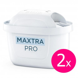 Set de 2 filtre de apă Brita Maxtra Pro, până la 150 l, alb