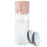 Brita Fill & Go Vital szűrős vizes palack, 600 ml, MicroDisc szűrőkkel, BPA-mentes, rózsaszín
