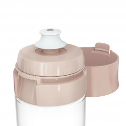 Sticlă filtrantă pentru apă Brita Fill & Go Vital, 600 ml, filtre MicroDisc, fără BPA, roz