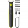 Philips OneBlade QP2724/23 Trimmer, 360-degree blade, OneBlade technology, 45-minute battery life, Black/Yellow