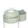 Brita Fill & Go Vital Water Filter Bottle, 600 ml, MicroDisc Filters, BPA-Free, Light Green