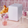 Mini-frigider Adler AD 8084, 42 W, 4 l, Peltier, Racire/ Incalzire, Casa sau automobil, Raft reglabil, Alb