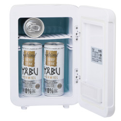 Mini-frigider Adler AD 8084, 42 W, 4 l, Peltier, Racire/ Incalzire, Casa sau automobil, Raft reglabil, Alb