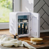 Mini-frigider Adler AD 8084, 42 W, 4 l, Peltier, Racire/ Incalzire, Casa sau automobil, Raft reglabil, Alb