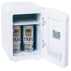 Mini-frigider Adler AD 8084, 42 W, 4 l, Peltier, Racire/ Incalzire, Casa sau automobil, Raft reglabil, Alb