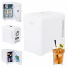 Mini-frigider Adler AD 8084, 42 W, 4 l, Peltier, Racire/ Incalzire, Casa sau automobil, Raft reglabil, Alb