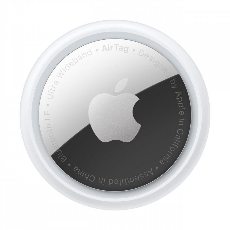 Apple AirTag 1 MX532ZM/A okoscímke, Bluetooth, NFC, IP67, fehér