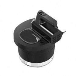 Mixer manul cu bol Finlux FHMC-3088 D, 800 W, 3,5 l, 6 viteze, TURBO, Buton de eliberare, Negru