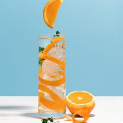 Резервен цилиндър за машина за газиране на вода SodaStream, CO2, Quick Connect, 425 g, 60 л, Инокс/розов