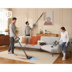 Dreame R20 VTV97A álló porszívó, 190 AW, 3 üzemmód, 0,6 l, 90 perc, HEPA szűrő, LCD kijelző, fekete