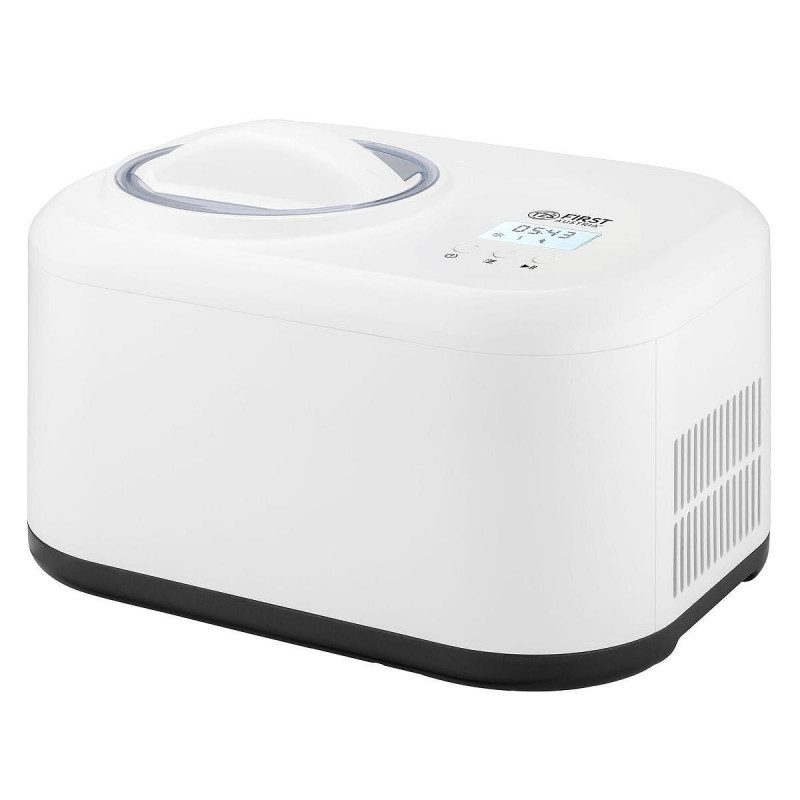 Машина за сладолед и кисело мляко FIRST FA-5105, 100W, 1 л, Ледогенератор, Компресор, Бял