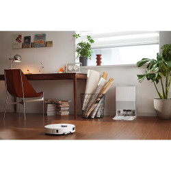 Aspirator robot Roborock Q Revo Edge 5V1 QRES52-00, 18500 Pa, 5200 mAh, 66 W, cartografiere 3D LiDAR, Reactive AI, FlexiArm, stație de încărcare, autonomie de până la 3 ore, negru