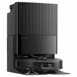 Aspirator robot Roborock Q Revo Edge 5V1 QRES52-00, 18500 Pa, 5200 mAh, 66 W, cartografiere 3D LiDAR, Reactive AI, FlexiArm, stație de încărcare, autonomie de până la 3 ore, negru