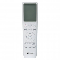 Инверторен климатик с арома дифузия Tesla TT35TPPB-1232IHWAM, 12000 BTU, 35 м2, А+++, 8 скорости, Wi-Fi, AI алгоритъм, UVC стерилизация, 3D поток, Черен