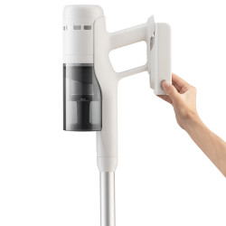 Κάθετη ηλεκτρική σκούπα Roborock H60, 350 W, 115 AW, 500 ml, 3 επίπεδα ισχύος, JawScrapers, Αυτονομία έως 60 λεπτά, Λευκό