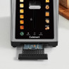 Prajitor de paine Cuisinart SimpliTouch XL RBT2200U, 1000 W, 6 trepte de prajire, 5 programe, Comenzi tactile, Centrare automata, Inox/Negru