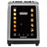 Cuisinart SimpliTouch XL RBT2200U Toaster, 1000W, 6 settings, 5 programs, Touch controls, Auto-center, Stainless steel/black
