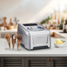 Cuisinart Freeze Ease Pro ICE150E fagylaltkészítő, 150 W, 1,5 l, 3 fokozat, 4 program, kompresszor, rozsdamentes acél
