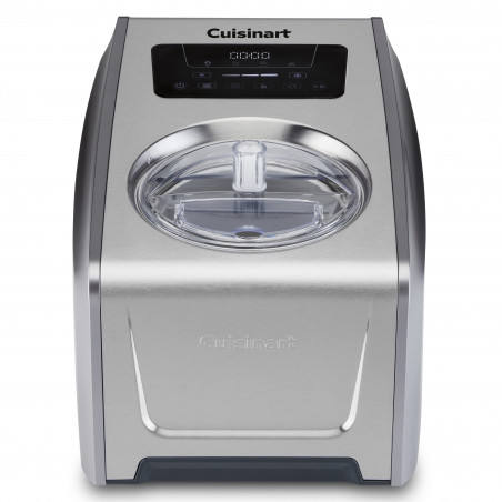Cuisinart Freeze Ease Pro ICE150E fagylaltkészítő, 150 W, 1,5 l, 3 fokozat, 4 program, kompresszor, rozsdamentes acél