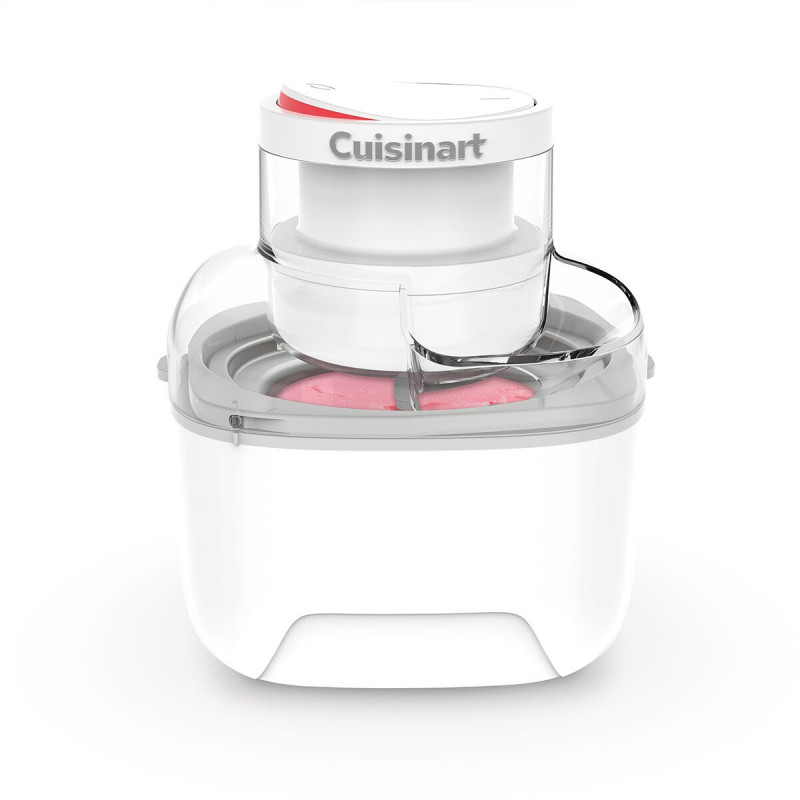 Μηχανή παγωτού Cuisinart Solo Scoops ICEM10E, 25 W, 475 ml, έως 8 μπάλες παγωτού, λευκό