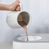 Masina de facut inghetata Cuisinart Freeze Ease ICE90E, 100 W, 0,95 l, 3 programe, Compresor, Alb/Gri