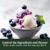 Cuisinart Cool Scoops ICE21E Ice Cream Maker, 35W, 1.4 L, Makes up to 20 scoops of ice cream, Transparent lid with easy-lock mechanism, White