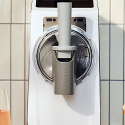 Машина за сладолед 6в1 Cuisinart Frost Fusion Ice Cream & Slushie ICE201E, 170W, 1.6 л, Интелигентно дозиране, Поддържане на темп, Компресор, Бял