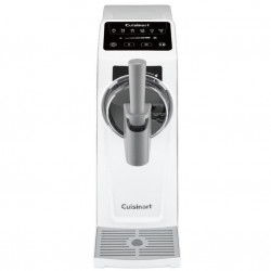 Cuisinart Frost Fusion 6-in-1 Ice Cream & Slushie Maker ICE201E, 170W, 1.6 L, Smart Portioning, Keep Warm, Compressor, White