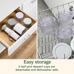 Cuisinart Freeze Wand ICEFD10E fagylaltkészítő, 250 W, 240 ml, 5 program, BPA-mentes, csendes működés, fehér