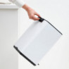 Κάδος απορριμμάτων Brabantia Bo Pedal 1010119, 12 λίτρα, Απαλό κλείσιμο, Αντιολισθητική βάση, Λευκό