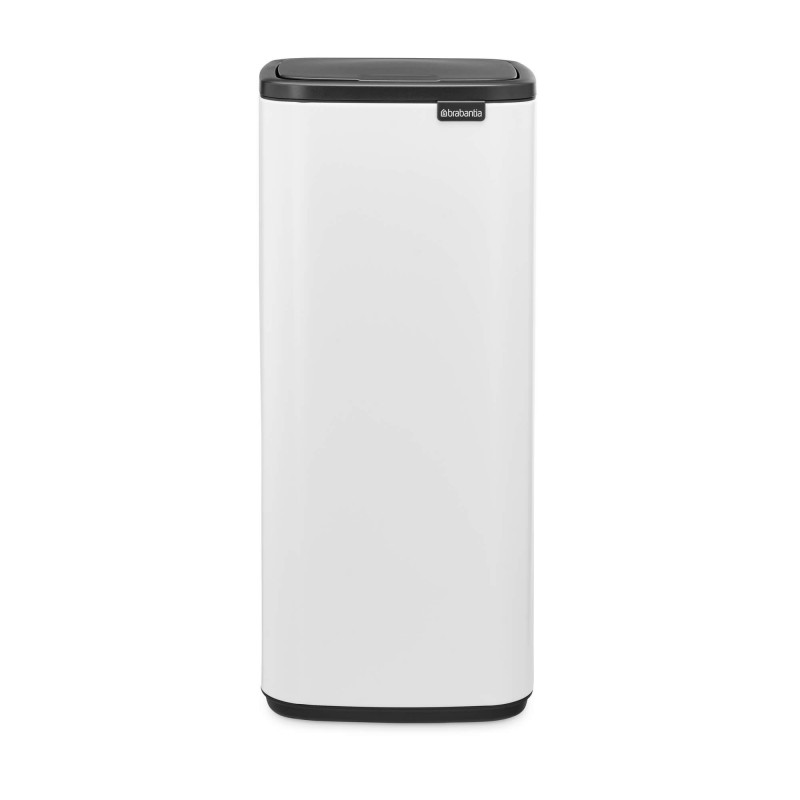 Brabantia Bo Touch 1010121 szemetes, 30 l, simán és csendesen nyíló, nagy nyílású, fehér