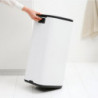 Coș de gunoi Brabantia Bo Touch 1010121, 30 l, deschidere lină și silențioasă, deschidere largă, alb