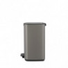 Brabantia Bo Pedal 1010128 szemetes, 12 l, lágy zárás, csúszásgátló talp, szürke