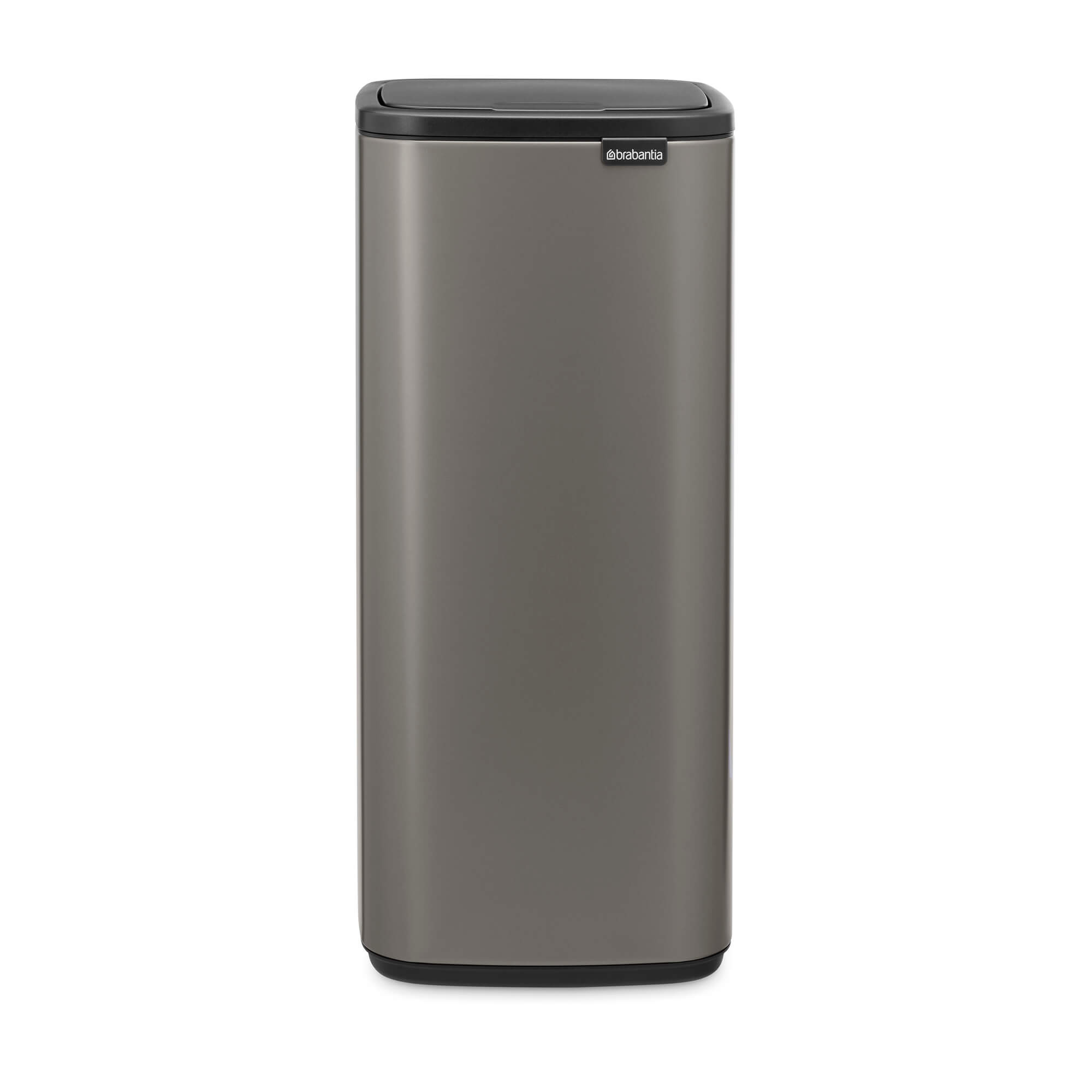 Cos de gunoi Brabantia Bo Touch 1010130, 30 l, Deschidere lina si silentioasa, Deschidere larga, Gri