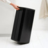 Brabantia Bo Touch 1010140 Trash Can, 30 L, Smooth and Quiet Opening, Large Opening, Black