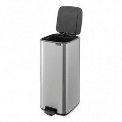Brabantia Bo Pedal 1010144 szemetes, 30 l, könnyű záródás, csúszásgátló talp, ujjlenyomatmentes, rozsdamentes acél/matt