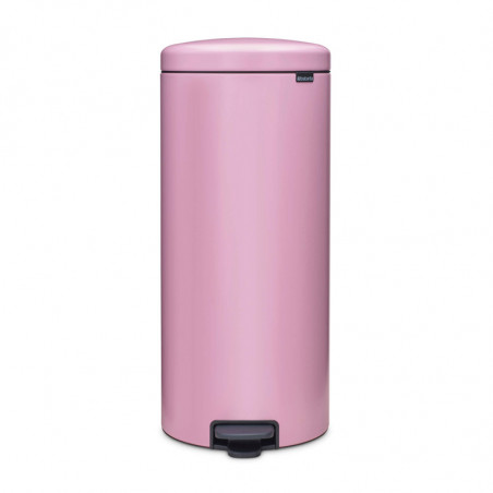 Brabantia NewIcon 1010443 pedálos szemetes, 30 l, lágy zárás, csúszásgátló talp, rózsaszín