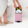 Brabantia Bo Pedal 1010444 szemetes, 4 l, lágy zárás, csúszásgátló talp, rózsaszín