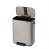 Brabantia Bo Pedal 1010448 szemetes, 60 l, lágy zárás, csúszásgátló talp, világosszürke